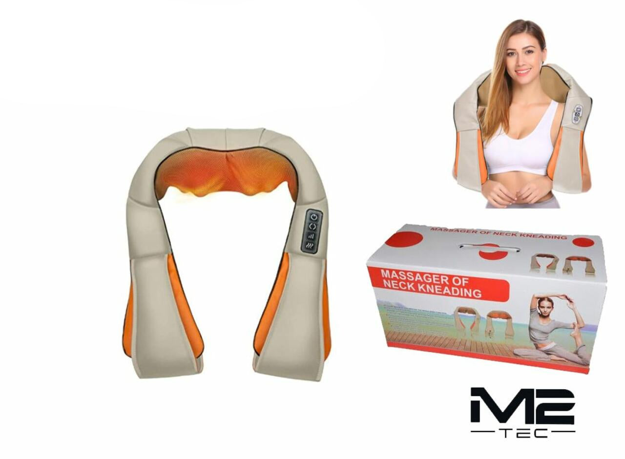 Massageador de Pescoço de Amassamento Profundo – Alívio Imediato e Relaxamento Total