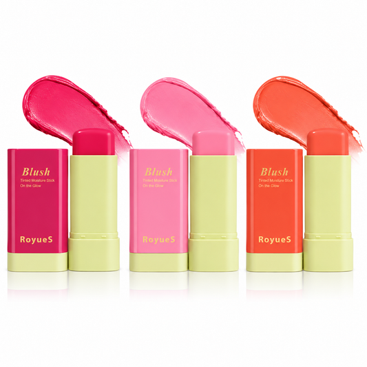 Blush em Stick Multifuncional Leve e à Prova de Água
