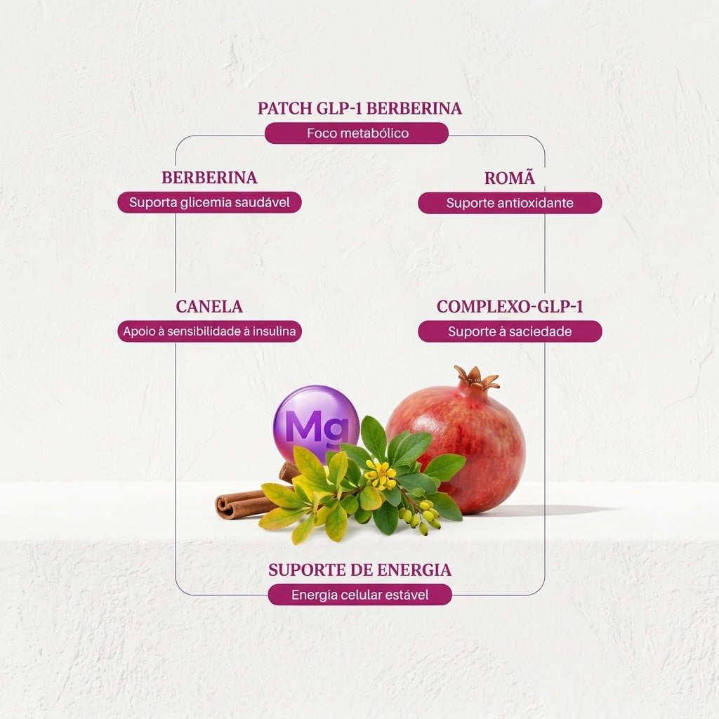 Berberina Patch Usemindbody® GLP-1.
