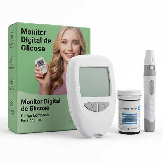 GlucoVita Pro - Kit de Monitoramento de glicose