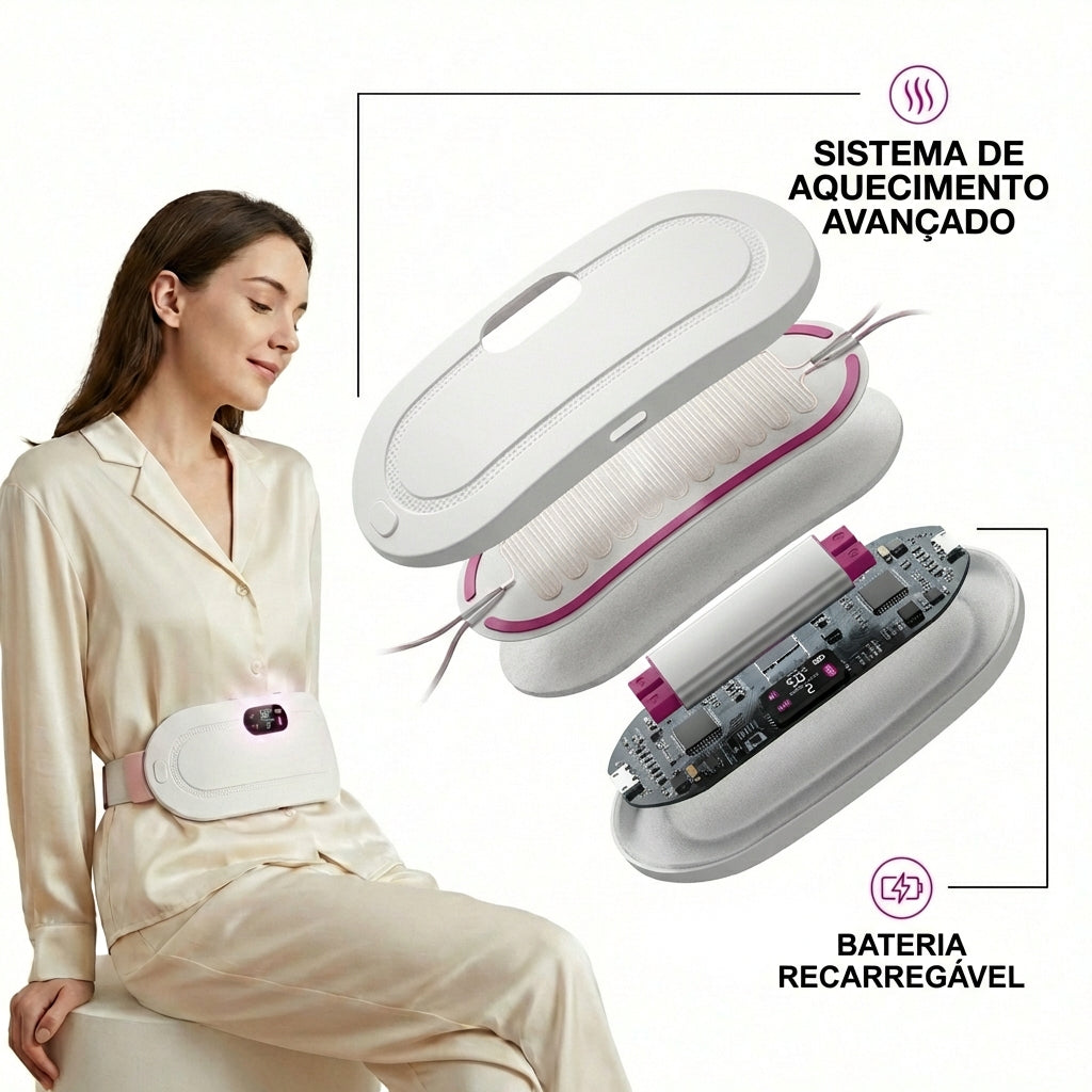 Alivya - Cinta Térmica de Alívio Menstrual