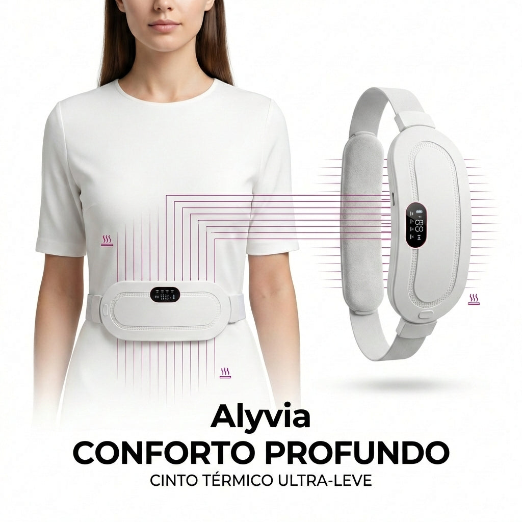 Alivya - Cinta Térmica de Alívio Menstrual