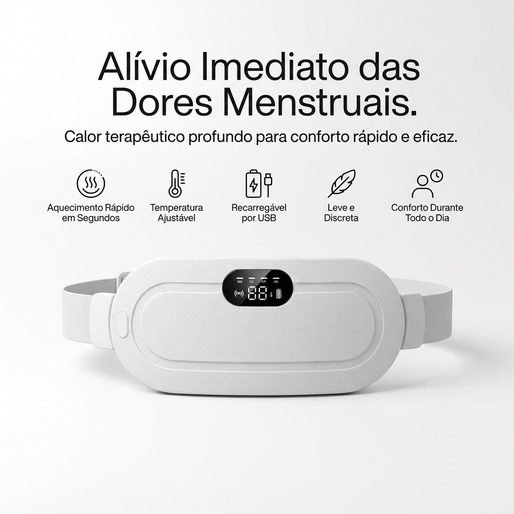 Alivya - Cinta Térmica de Alívio Menstrual