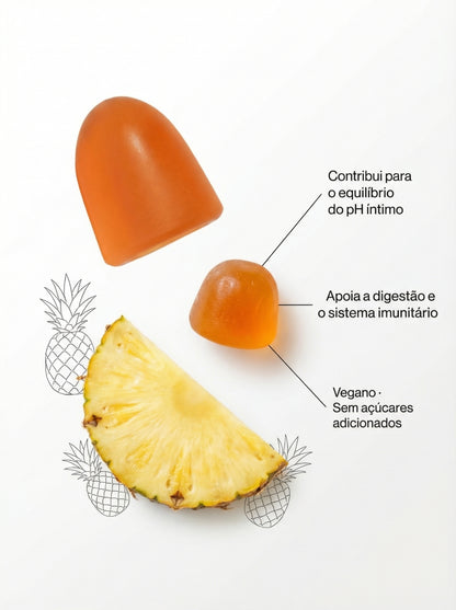 Premium Gummies for Female Balance – Hawaiian Pineapple Flavor