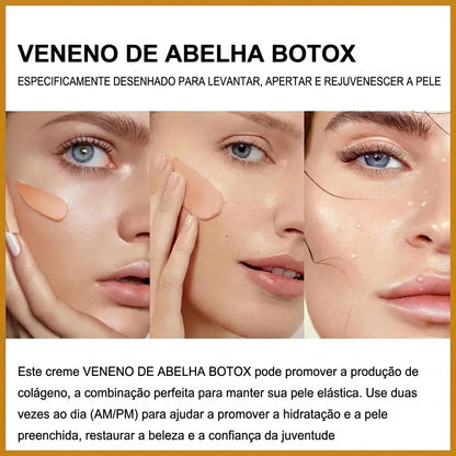 Bee Venom Cream™ - Creme Antirrugas Botox com Veneno de Abelha