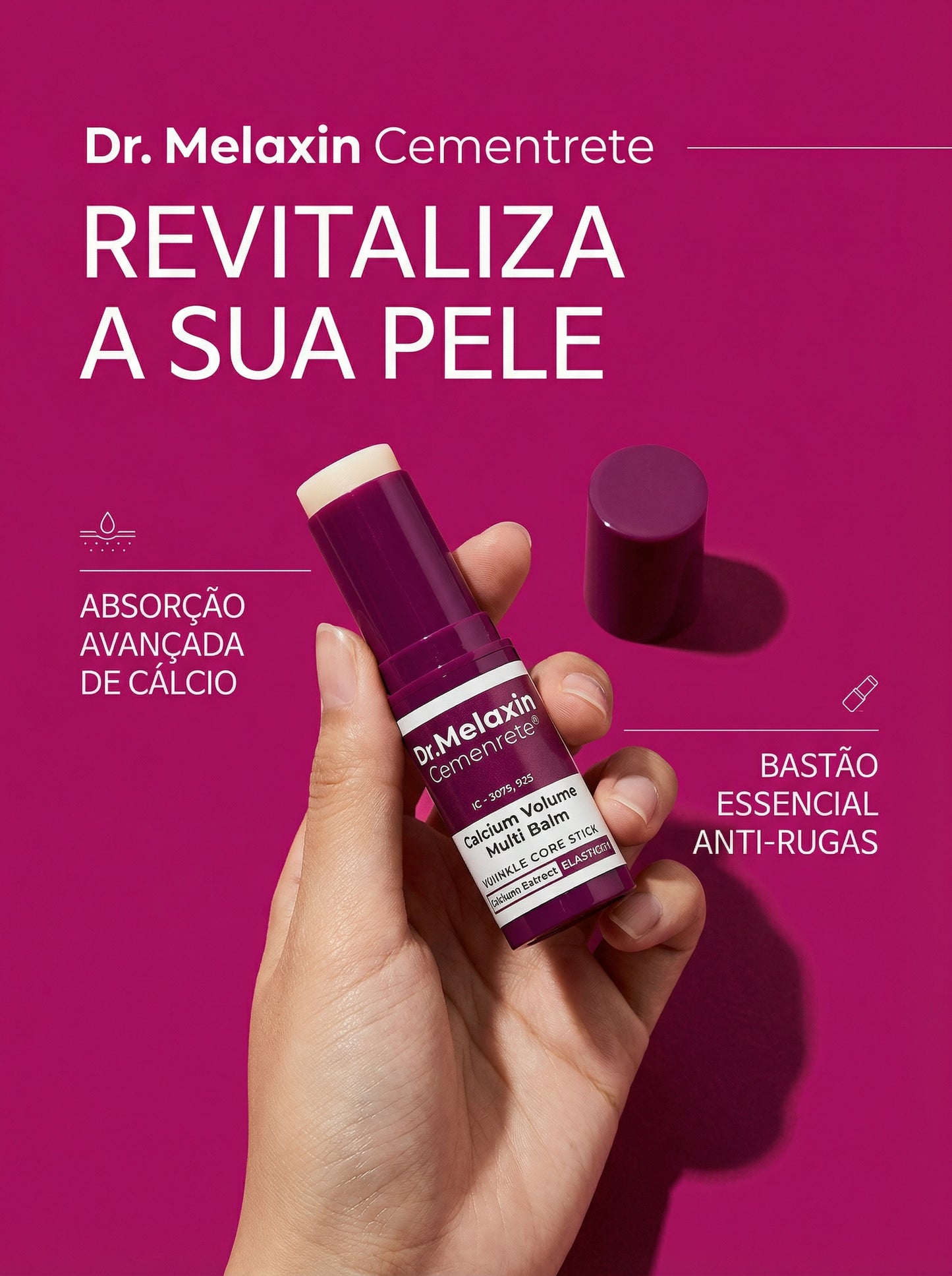 Bálsamo Facial Revitalizante em Stick
