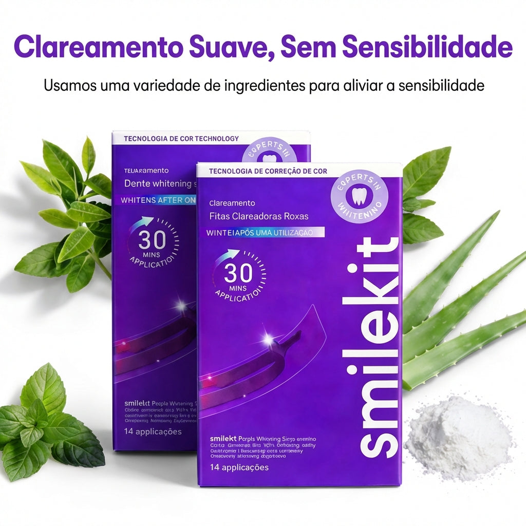 Tiras Cleareadoras Roxas (Edição Limitada)