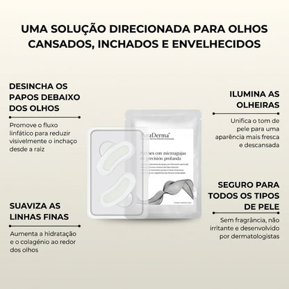 Patches Anti-Olheiras Puraderma - 10 Pares