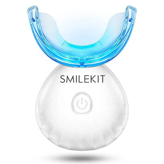 Kit de Branqueamento Dentário Recargável com LED – Sorriso Brilhante em Casa ✨🦷