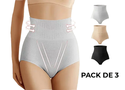 Pack 3 Cuecas Modeladoras Push-Up