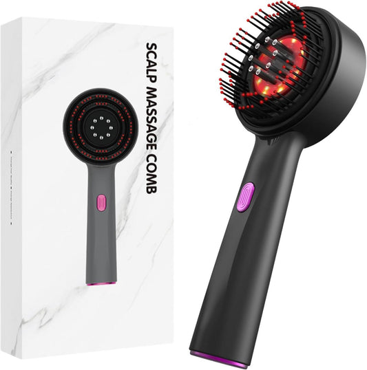 Massageador Elétrico para Cabelo – Relaxamento Profundo e Estimulação Capilar