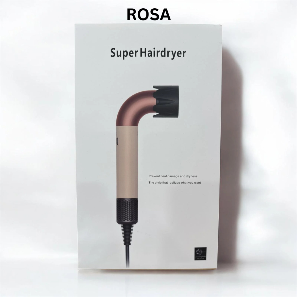 Secador de Cabelo Profissional 4 em 1 – Potência e Resultados de Salão em