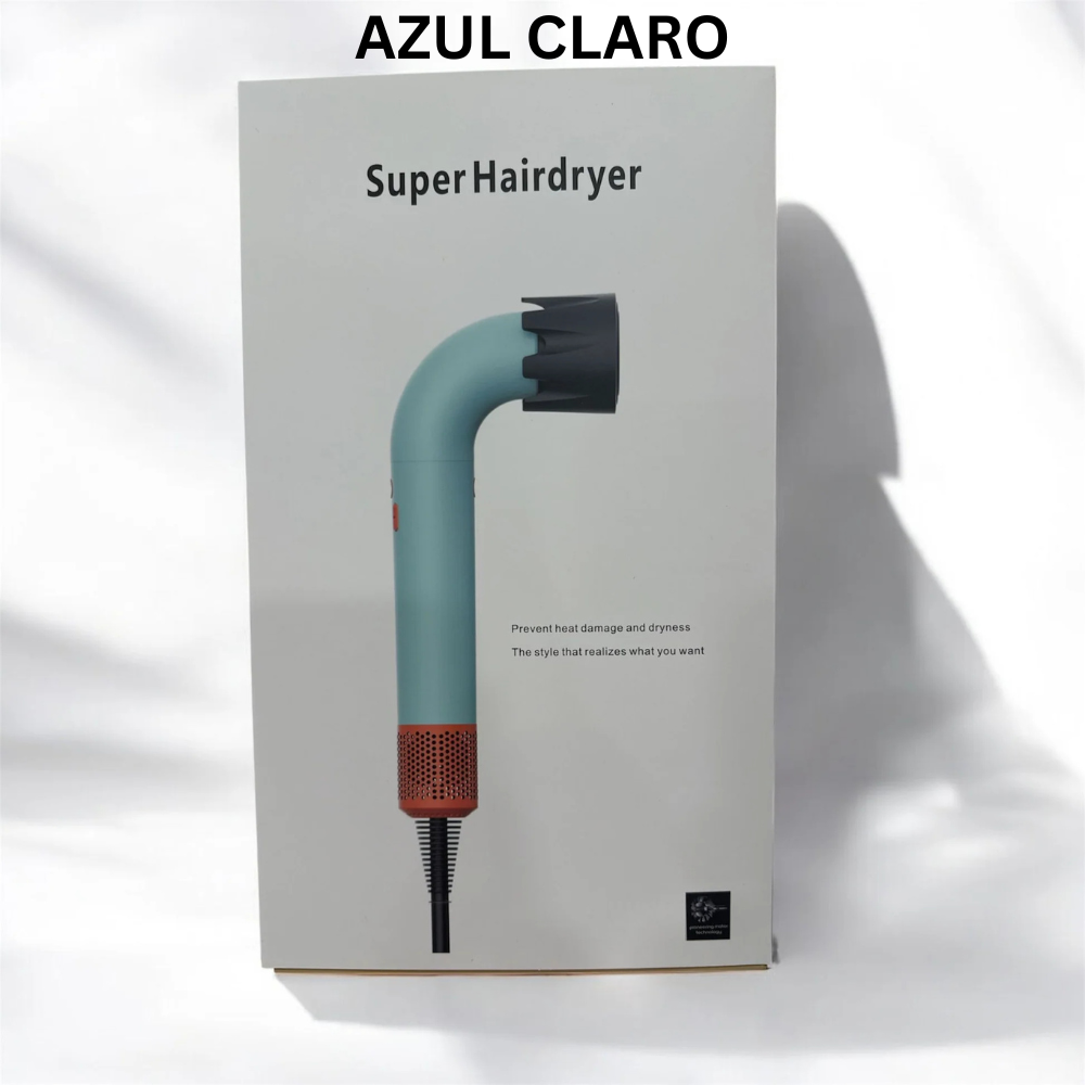 Secador de Cabelo Profissional 4 em 1 – Potência e Resultados de Salão em